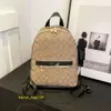 Store Promotion Designer Bag Backpack New Men's Casual Bag Leather Handbag Classic Printed Large Capacity Travel Bag Backpack Handheld Shoulder Bag