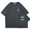 Merk Olympia Mens Gyms 100% katoenen hoge kwaliteit korte mouw T-shirt Men Hip Hop O-Neck Basic Y2K T-shirts Mannelijke tops Kleding 240418