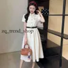 Designer Dresses Womens Luxury Women Dress Fashion Corseted College Style Frock Summer Letter Embroidery Wrap Skirt Two Color 3 42