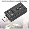 NEU 2024 Neues 7.1 -CH -Kanal USB Audio Sound Card USB 2.0 MIC LEACHER AUDIO HEADSET mit Mikrofon 3,5 -mm -Jack -Konverter für PCFOR MIC für PC -MIC für