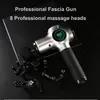 Electric Professional Massager Gun Deep muscle Massage for Pain Relief Body Relaxion Fascial Gun Fitness Equipment 240418