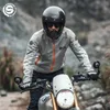 Yağmurluk 2024 Motosiklet Mesh Binicilik Yağmurluk Rahat Nefes Alabilir Motokros Yansıtıcı Motosiklet Jersey Çıkarılabilir Pedler