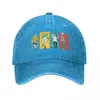 Kogelcaps hiphop honkbal cap verstelbare hoed jujutsu kaisen zomer herfst anime manga cartoon wash casquette vintage