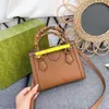 Women g tor Marmont Diana Bamboo Bag Tote Luksusowy gicci torba largs męs