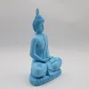 Figurines décoratives méditation assise statue religieuse sculpture de bouddha à la maison