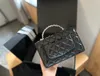 Luxe tas High Grade Flap Trendy Designer Bag 19*9cm handtas Crossbody Vintage gewatteerde portemonnee Echte lederen bovengreep Ketting Tas Diamant Lattice Wallet Evening Bag