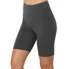 Short féminin Vêtements extérieurs multicolores Couleur continue plate cinq femmes pantalons de yoga sportifs pour décontracté