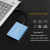 CLACCHICO 100% Originale Black Black SSD 1TB 2TB TApec USB 3.1 SSD portatile SATA 4TB 8TB Disco Duro Duro Extern Pen Drive 16TB Flash USB Disco