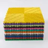 Tappeti tappeti piastrelle da pavimento modello 400 mm da 18 mm anti -slip rimovibile in PVC Garage in plastica per garage/workshop/magazzino