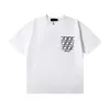 Designer t shirt fashion Men Shirt summertime Short sleeve luxury letter logo Pure cotton sweatshirt full F Asian size