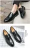 Повседневная обувь Luckman Mens Dress Pu кожаная мода Men Men Business Loafer