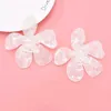 Other 2 Layer Super Big Large Acrylic Flower Stud Earrings for Women Girls Fashion Exaggerated 2022 Trending Street Shooting Jewelry 240419