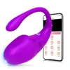 Briefy bezprzewodowy Bluetooth g realistyczny wibrator dildo dla kobiet aplikacja zdalna noszenie jajko łechtaczka żeńska wibrujące majtki