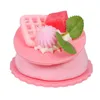 Decorative Flowers 1Pc Simulation Fruit Cream Cake Cookies Decoration Refrigerator Dec Food Model Pography Props Autumn