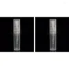 Bouteilles de rangement 100 x 2 ml flotte de pulvérisation de voyage en plastique atomiseur de parfum transparent vide