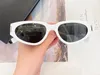 Occhiali da sole ovali per gatti da sole 618 vetri estivi in cristallo/verde dell'Avana Gafas de Sol Designer Occhiali da sole sfumature OCCCHIALI DA SOLE UV400 ESECHEA DI PROTEZIONE