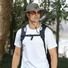 Berets ochrona przed słońcem Hat Hat Summerble Dreyble Mesh Camping Caps Caps Anti-UV Mountainering Men's Panama