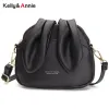 Shell Fashion Sommer kleine Umhängetaschen Frauen Süßes Kaninchen Design weiche Leder Ladies Messenger Bolsa Sack weibliche Crossbody -Tasche Neu