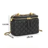 designer saddle bag tote channelism Lingge Chain Square Bag for Women Mini Golden Ball Lipstick Bag Single Shoulder Camera Bag