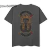 24SS High Street Trendy Half Manched Letter Imprimé Hip-Hop Loose Casual Round Neck Short T-shirt pour les hommes et les femmes