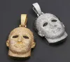 14K Iced Out Gold Custom Michael Myers Pendant CZ Big Size Solid Character Pendants Hiphop Jewelry Christmas Valentine039s Day 2861753