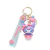 Vacker ny persika -serie Kulomi KT Melody Cartoon Doll Nyckelring Pendant PAG POCIELL PLEACH CHEY CHAIN ​​Pendant