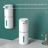 Automatisk tvåldispenser Touchless Foaming Soap Dispenser 380 ml USB -uppladdningsbar elektrisk 4 -nivå justerbar SOAP -dispenser