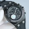 Мужчины классические часы AP Chronograph SuperClone Watch As Diamond Menwatch APS Mens Watch Luminous Men Watch The Royal AP Luxury Watchbox Watches Watch QuateQ56W