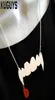 Hallowmas Vampire Tooth Pendant Necklace Fashion Acrylic Jewelry5870540