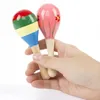 Infants Children Early Education Toys Wooden Small Sand Hammer Montessori Puzzle Toy Auditory Training Hand Grip Ability TMZ 240407