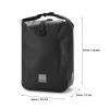 Bags Waterproof Cycling Bicycle Bike Rear Seat Trunk Bag 10L Outdoor Sports Pouch Rack Panniers Shoulder Handbag Reflective Rear Bag