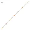 Link Bracelets X7YA Beads Alloy Material Colorful Women Bangles For Girls