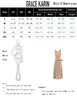 Casual Dresses Women Dress Contrast Fabric Sequin Party Sleeveless Front Slit Maxi Cocktail för Vestidos de Mujer