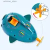 Sable Player Water Fun Baby Bath Toys Submarine Bathing Toys Lantern Fish Boat Anime Action Figures Modèle Poupée Toys For Childre