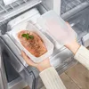 Garrafas de armazenamento Caixa de geladeira Multifuncional de manutenção fresca Organizar acessório para aquecimento de microwae Recipiente de almoço