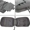 Pakt uitstekende elite spanker Tactical EDC Pouch Molle Multifunctioneel zakje Dubbele ritssluiting Pack Magic Tape Tool Bags