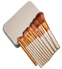 Maquillage 12 ensembles de kit de brosses de maquillage de pinceau PCSet pour le fard à paupières Blusher Cosmetic Brushes Tools RRA21054659758