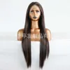 human curly wigs Netizen New Wig 13X4 High Temperature Silk Front Lace Wig Womens Natural Black Tea