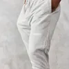 Calça masculina calça de moletom de verão esportivo de fitness algodão reto casual academia de ginástica que executa calças de musculação de treinamento