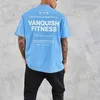 T-shirts masculins pour hommes jogging gymnase sportive mens super grand t-shirt d'été nouveau coton rond cou rond sleves sleves mode décontracté t240419