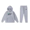 Hoodie Trapstar Full Tracksuit Rainbow Handduk broderi avkodning av hooded sportkläder män och kvinnor sportkläder kostym dragkedja byxor mens set