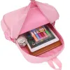 Väskor Personlig tjejdansväska Anpassad namn Nylon ryggsäck rosa ballett Little Girl Storage Bag Sequin Decoration Child's School Bag