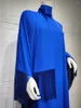 Ethnische Kleidung bescheidener muslimischer Quasten -Umhang Abaya für Frauen Mode lose Plus -Size -Batwing -Ärmel Party Abend Kleider marokkanischer Dubai