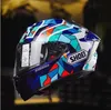 Full Face Shoei X15 X-Fifteen X-SPR Pro MM93 Marquez Barcelona Motorcykelhjälm Anti-dimma Visor Man Riding Car Motocross Racing Motorcykel hjälm