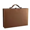 Briefcases Business Multi Functional Handover Box Key Briefcase File Bag Portable Small Suitcase Card Slot Pen