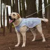 Roupas frias para cães médios para cães de cães médios Prevenção de nestragem de cão respirável Capinho de colete de cão respirável Collie Shepherd Roupas 240415