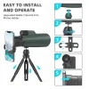 Télescopes SF 1030x50 Télescope HD Double ajustement infini zoom monoculaire pour la chasse au camping