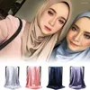 Scarves Premium Quality Shawl Headwear Headscarf Women Girls Plain Jersey Hijab Scarf Head Wrap