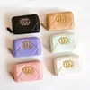 Luxurys CC Wallet Coin Purses Designer Purse Womensキーチェーンカードホルダーマンレザーキルティングカードホルダー高品質のIDカードレディクラシックフラップクラッチジッピーウォレット