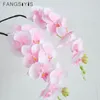 Decorative Flowers 103cm Artificial Flower Silk Orchid Phalaenopsis Wedding Decor Pography Backdrop Props Arrangement Window Display 1 Pc